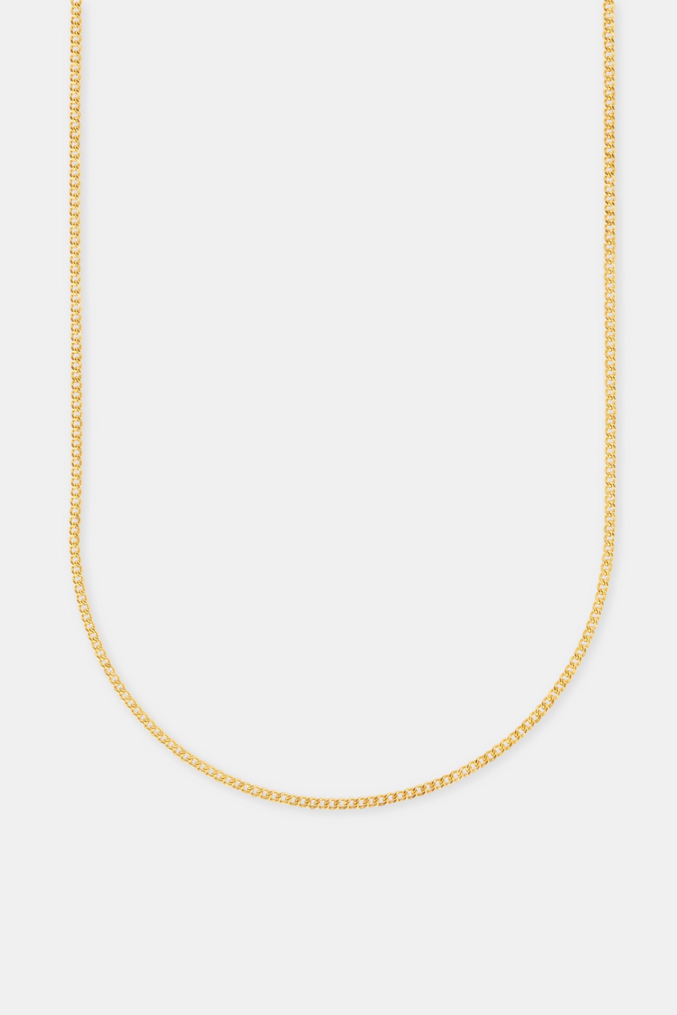 Cuban Chain - 2mm - Gold